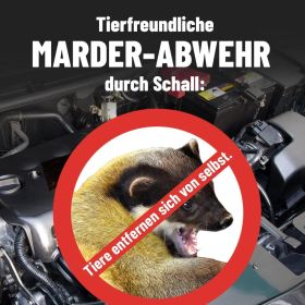 Keep Animals Away From Car Small Animal Repeller Tool for Car Under Hood Long-Term Small Animal Control With Connection To 12V