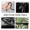 Long distance tools outdoor steel wheel puller truck fifth push pull hook 1 piece