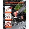 Car Emergency Kit, 2-in-1 First Aid Kit with Jumper Cables, Essential Roadside Emergency Car Kits for Vehicle, Travel and Home