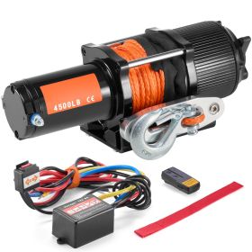 Electric Winch, 4500 lb Line Pull Capacity