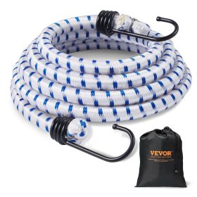 6 Piece Bungee Cords with A3 Steel Hooks, 72 Inch Heavy Duty Bungee Straps, 12 mm Elastic Bungee Ropes Set for Camping, Tarps, Motorcycle